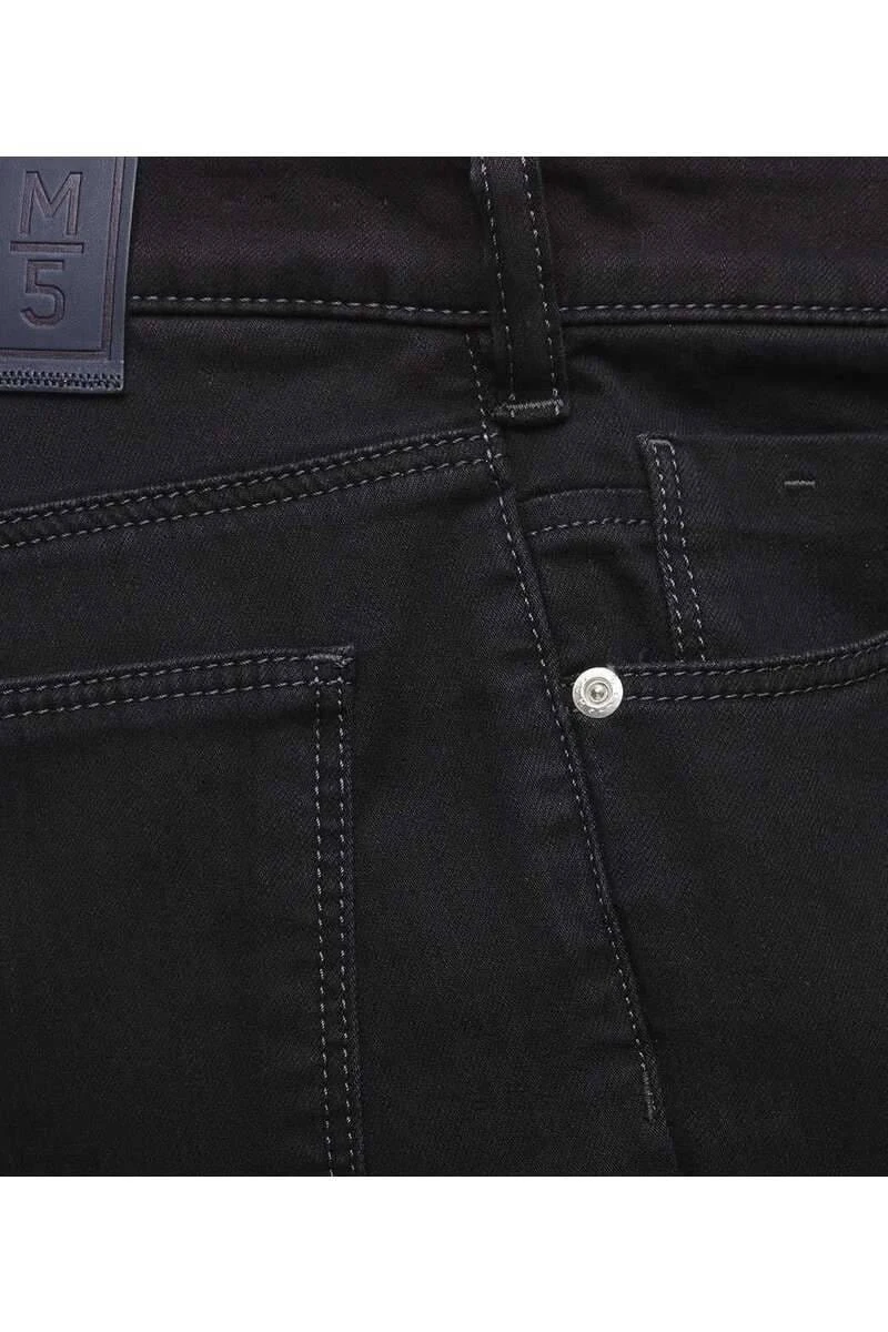 Meyer M5 Slim Fit Five-Pocket Herren Jeans Schwarz 5 Meyer M5 Slim Fit Five-Pocket Herren Jeans Schwarz – Bild 5