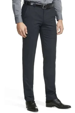 Meyer Flex Regular Fit Herren Stoffhose Marine,Einfarbig