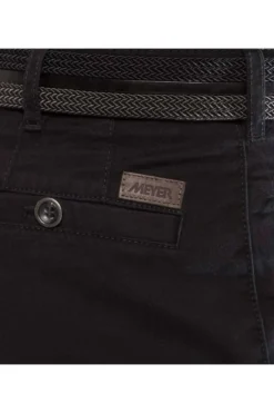 Meyer Regular Fit Herren Chino Schwarz,Einfarbig -Ausgewählte Bekleidungsgeschäfte MY ROMA9 316 09 4 800 1200x1200