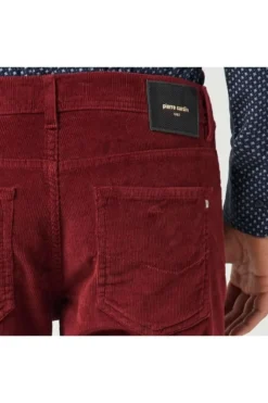 Pierre Cardin Lyon Regular Fit Herren Cordhose Rot -Ausgewählte Bekleidungsgeschäfte PC 30917 000 00777 95 3 800 1200x1200