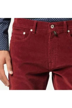 Pierre Cardin Lyon Regular Fit Herren Cordhose Rot -Ausgewählte Bekleidungsgeschäfte PC 30917 000 00777 95 4 800 1200x1200