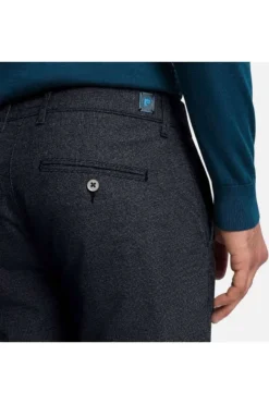 Pierre Cardin Lyon Tapered Fit Herren Chino Schwarz,Pepita -Ausgewählte Bekleidungsgeschäfte PC C3 33757 1012 6312 4 800 1200x1200