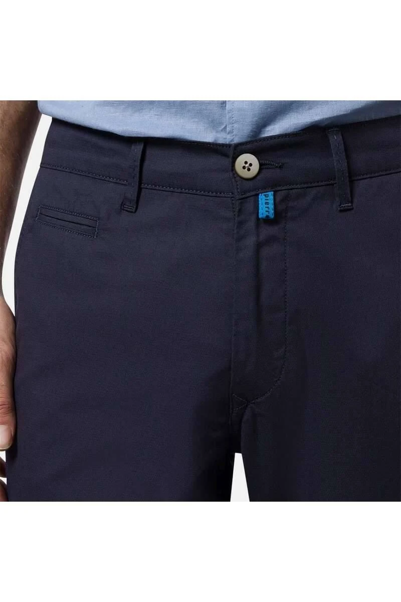 Pierre Cardin Lyon Tapered Fit Herren Chino Marine,Einfarbig 3 Pierre Cardin Lyon Tapered Fit Herren Chino Marine,Einfarbig – Bild 3
