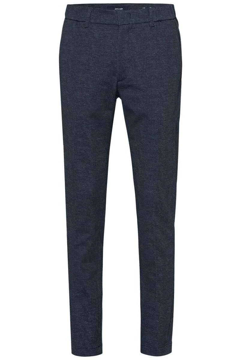 Pierre Cardin Traveller Modern Fit Herren Chino Marine,Kariert 5 Pierre Cardin Traveller Modern Fit Herren Chino Marine,Kariert – Bild 5