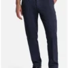 Pierre Cardin Traveller Modern Fit Herren Chino Marine,Kariert