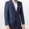 Pierre Cardin Grant Regular Fit Herren Sakko2-Knopf Blau
