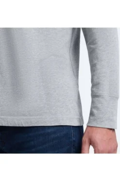 Pierre Cardin Modern Fit Longsleeve Poloshirt Grau, Einfarbig -Ausgewählte Bekleidungsgeschäfte PC C5 30054 3020 9102 4 800 1200x1200