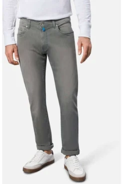 Pierre Cardin Lyon Tapered Fit Five-Pocket Herren Jeans Grün