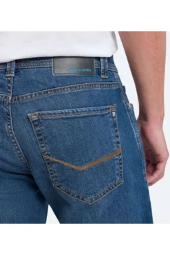 Pierre Cardin Lyon Futureflex Tapered Fit Five-Pocket Herren Jeans Blau -Ausgewählte Bekleidungsgeschäfte PC C7 34510 8037 6831 4 800 1200x1200