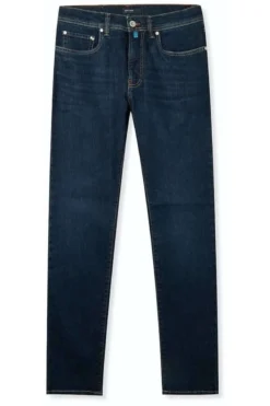 Pierre Cardin Lyon Tapered Fit Five-Pocket Herren Jeans Blau