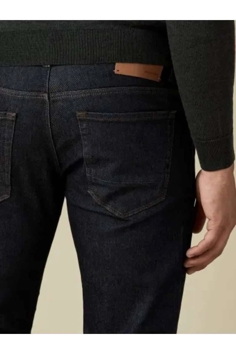 Profuomo Sky Blue Slim Fit Five-Pocket Herren Jeans Indigo 4 Profuomo Sky Blue Slim Fit Five-Pocket Herren Jeans Indigo – Bild 4