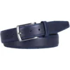 Profuomo Herren Gürtel Aus 100% Rindleder3,5 Cm Navy, Einfarbig