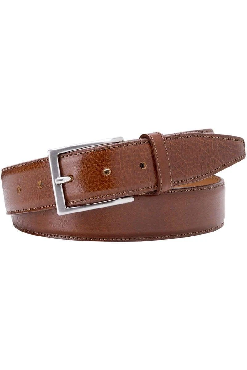 Profuomo Herren Gürtel Aus Kalbsleder3,5 Cm Cognac, Einfarbig 1 Profuomo Herren Gürtel Aus Kalbsleder3,5 Cm Cognac, Einfarbig