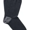 Profuomo Originale Herren Socken Doppelpackgrau, Einfarbig
