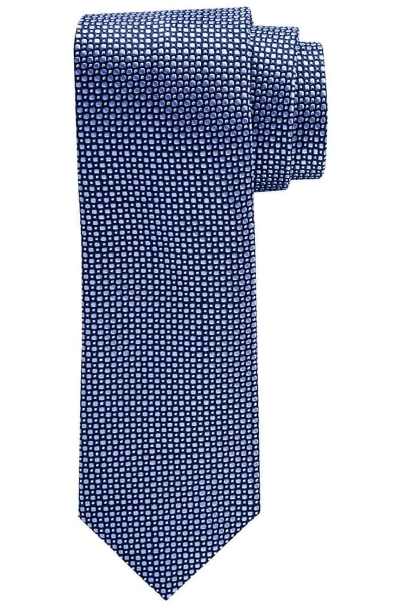 Profuomo Krawatte 100% Seide Dunkelblau, Faux-uni 1 Profuomo Krawatte 100% Seide Dunkelblau, Faux-uni