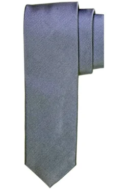 Profuomo Slim Krawatte 100% Seide Hellblau, Einfarbig