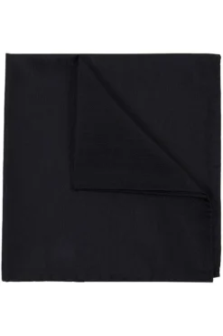 Profuomo Einstecktuchschwarz, Einfarbig