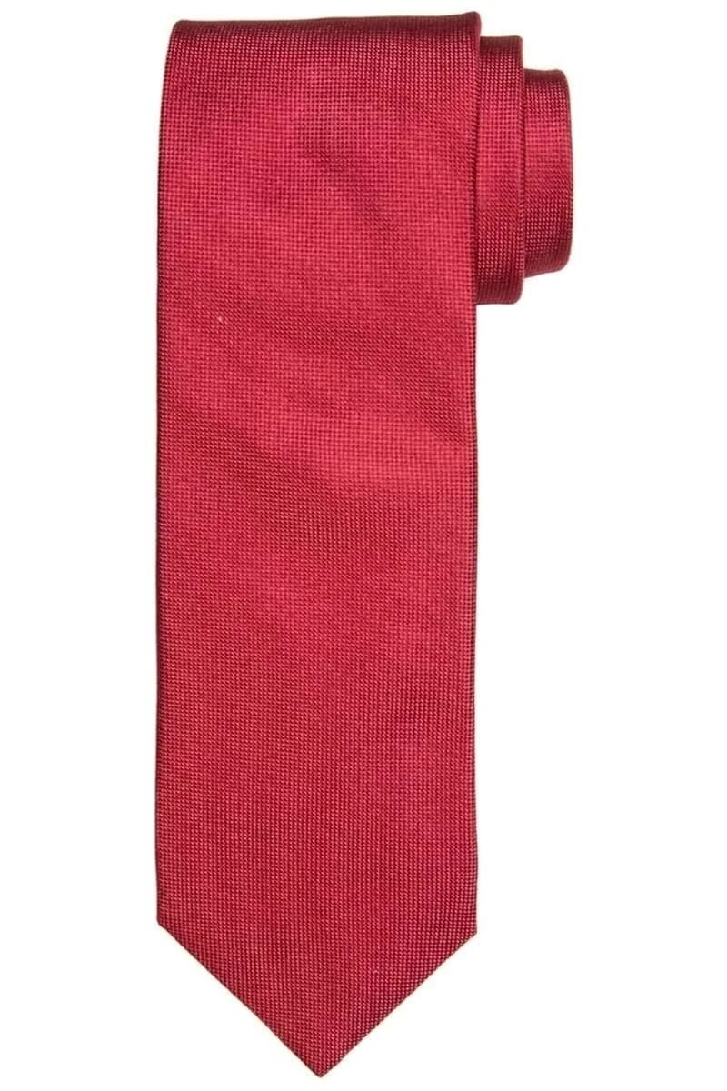 Profuomo Krawatte 100% Seide Koralle, Einfarbig 1 Profuomo Krawatte 100% Seide Koralle, Einfarbig