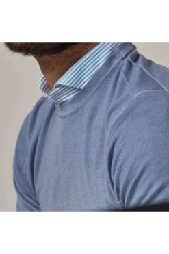 Profuomo Slim Fit Herren Pullover Rundhals Hellblau -Ausgewählte Bekleidungsgeschäfte PPTJ30018B 3 800ekUCn89NTWJ7W 1200x1200