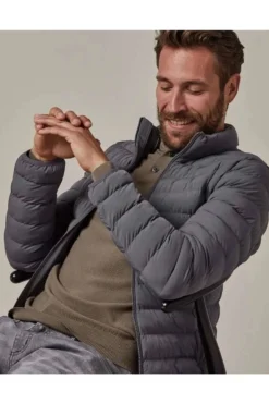 Profuomo Herren Bomberjacke Grau -Ausgewählte Bekleidungsgeschäfte PPTU30001C 8 800 1200x1200