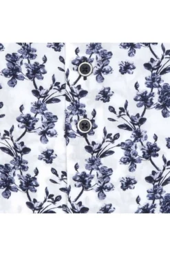 R2 Amsterdam Modern Fit Hemd Blau, Gemustert 5 R2 Amsterdam Modern Fit Hemd Blau, Gemustert -Ausgewählte Bekleidungsgeschäfte R2 120 WSPSF 061 010 2 800 1200x1200