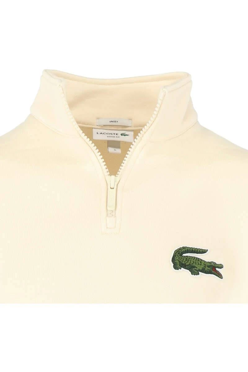 Lacoste Classic FitSweatshirt Zip Ecru 2 Lacoste Classic FitSweatshirt Zip Ecru – Bild 2